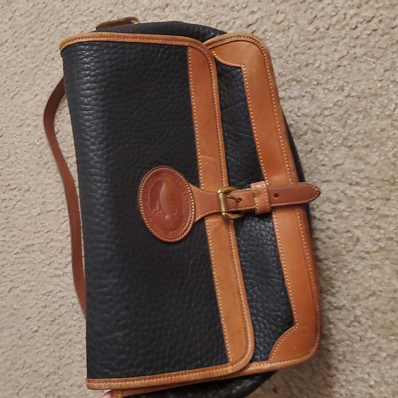 VTG Dooney & Bourke Pebble Leather Crossbody bag - Picture 2 of 11